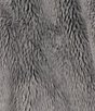 Color:Meld Grey - Image 5 - Osito Long Sleeve Raschel Fleece Jacket