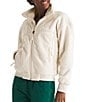 The North Face Osito Lux Long Sleeve Full-Zip Fleece Jacket, Color:White Dune - Image 1