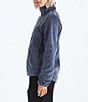 The North Face Osito Silken Raschel Fleece Stand Collar Long Sleeve Zip Front Jacket, Color:Twilight Galaxy - Image 4