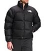 The North Face Out 1996 Retro Nuptse Full-Zip DWR Puffer Snow Ski Jacket, Color:Recycled Black - Image 1