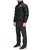 Color:Recycled Black - Image 3 - Out 1996 Retro Nuptse Full-Zip DWR Puffer Snow Ski Jacket