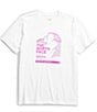 Color:TNF White Violet Crocus - Image 4 - Places We Love Half Dome Graphic Print Crew Neck Short Sleeve Tee Shirt