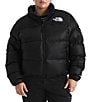The North Face Plus Size 1996 Retro Nuptse Stand Collar Zip Front Down Puffer Jacket, Color:TNF Black - Image 1