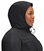 Color:TNF Black - Image 4 - Plus Size Antora Long Sleeve Hooded Rain Jacket