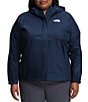 Color:Summit Navy - Image 1 - Plus Size Hooded Antora Jacket
