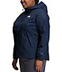 Color:Summit Navy - Image 3 - Plus Size Hooded Antora Jacket