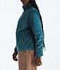 The North Face Plus Size Osito Silken Raschel Fleece Stand Collar Front Zip Jacket, Color:Space - Image 4