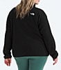 The North Face Plus Size Plus Size Glacier Fleece Stand Collar Long Sleeve Water Resistant Zip Front Jacket, Color:TNF Black - Image 3