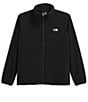 The North Face Plus Size Plus Size Glacier Fleece Stand Collar Long Sleeve Water Resistant Zip Front Jacket, Color:TNF Black - Image 6