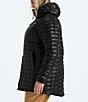 The North Face Plus Size Thermoball Hooded Zip Front Parka Jacket, Color:TNF Black - Image 3