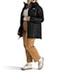 The North Face Plus Size Thermoball Hooded Zip Front Parka Jacket, Color:TNF Black - Image 4