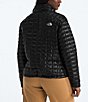 The North Face Plus Size ThermoBall Stand Collar Long Sleeve Zip Front Puffer Jacket, Color:TNF Black - Image 2