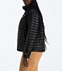 The North Face Plus Size ThermoBall Stand Collar Long Sleeve Zip Front Puffer Jacket, Color:TNF Black - Image 3