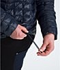 The North Face Plus Size ThermoBall Stand Collar Long Sleeve Zip Front Puffer Jacket, Color:Summit Navy - Image 4