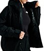 The North Face Powstar Attached Adjustable Hooded Chin Guard Zip Front Jacket - Image 5