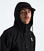 The North Face Reign On Long Sleeve Color Block Hooded Jacket, Color:TNF Black - Image 3