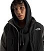 The North Face Retro Denali Color Block Jacket, Color:TNF Mid Grey Heather/Black - Image 5