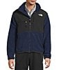 The North Face Retro Denali Long Sleeve Color Block Jacket, Color:Summit Navy/TNF Black - Image 3