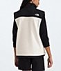 The North Face Retro Denali Sleeveless Color Block Vest, Color:White Dune/TNF Black - Image 2