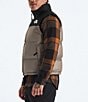 The North Face Retro Nuptse Color Block Vest, Color:Mocha Brown/TNF Black - Image 3