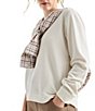 The North Face Ridge Path Waffle Knit Long Sleeve Crew Neck Tee - Image 4
