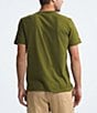 Color:Forest Olive - Image 2 - Short Sleeve Bear Graphic T-Shirt