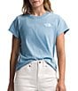 Color:Steel Blue - Image 1 - Short Sleeve Evolution Cutie Tee Shirt