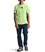 Color:Astro Lime - Image 3 - Short Sleeve Fine Alpine T-Shirt
