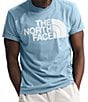 Color:Barley Blue - Image 1 - Short Sleeve Half Dome Graphic T-Shirt