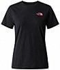 The North Face Sibli Graphic Print Crew Neck Short Sleeves Regular Fit Tee - Image 4