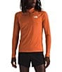 The North Face Sunriser Long Sleeve Quarter-Zip Pullover, Color:Iron Bronze - Image 1