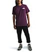 Color:Black Currant Purple - Image 3 - Short Sleeve Box Graphic NSE T-Shirt