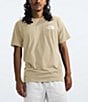 Color:Gravel/TNF Black - Image 2 - Short Sleeve Box Graphic NSE T-Shirt