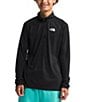 Color:TNF Black - Image 1 - Little/Big 6-20 Long Sleeve Never Stop 1/4 Zip Pullover