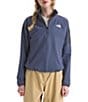 The North Face Tek Approach Stand Collar Zip Front Jacket, Color:Twilight Galaxy - Image 1