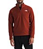 The North Face Textured Cap Rock Long Sleeve 1/4 Zip Pullover - Image 1