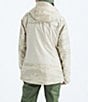 The North Face THERMOBALL Snow Triclimate Printed Waterproof Hooded Zip Front Ski Jacket, Color:White Dune Edge of Light Print - Image 2