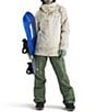 The North Face THERMOBALL Snow Triclimate Printed Waterproof Hooded Zip Front Ski Jacket, Color:White Dune Edge of Light Print - Image 3