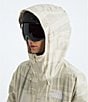 The North Face THERMOBALL Snow Triclimate Printed Waterproof Hooded Zip Front Ski Jacket, Color:White Dune Edge of Light Print - Image 6