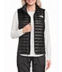 The North Face ThermoBall Stand Collar Sleeveless Zip Front Vest - Image 1