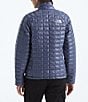 The North Face ThermoBall Stand Collar Zip Front Jacket, Color:Twilight Galaxy - Image 2