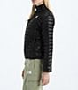 The North Face ThermoBall Stand Collar Zip Front Jacket, Color:TNF Black - Image 3