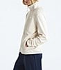 The North Face TNF Performance Fleece Stand Collar Full Zip Jacket, Color:White Dune - Image 3