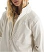The North Face TNF Performance Fleece Stand Collar Full Zip Jacket, Color:White Dune - Image 5