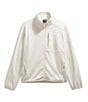 The North Face TNF Performance Fleece Stand Collar Full Zip Jacket, Color:White Dune - Image 6