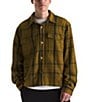 The North Face Valley Twill Utility Shacket, Color:Moss Green Micro - Image 1