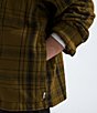The North Face Valley Twill Utility Shacket, Color:Moss Green Micro - Image 5