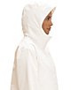 Color:Gardenia White - Image 4 - Voyage Hooded Long Cuff Sleeve Raincoat