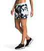 Color:Summit Navy Abstract Floral Print - Image 3 - Wander Abstract Floral Print Shorts