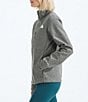 The North Face Women's Apex Bionic 3 Stand Collar Zip Front Jacket, Color:TNF Medium Grey Heather - Image 3